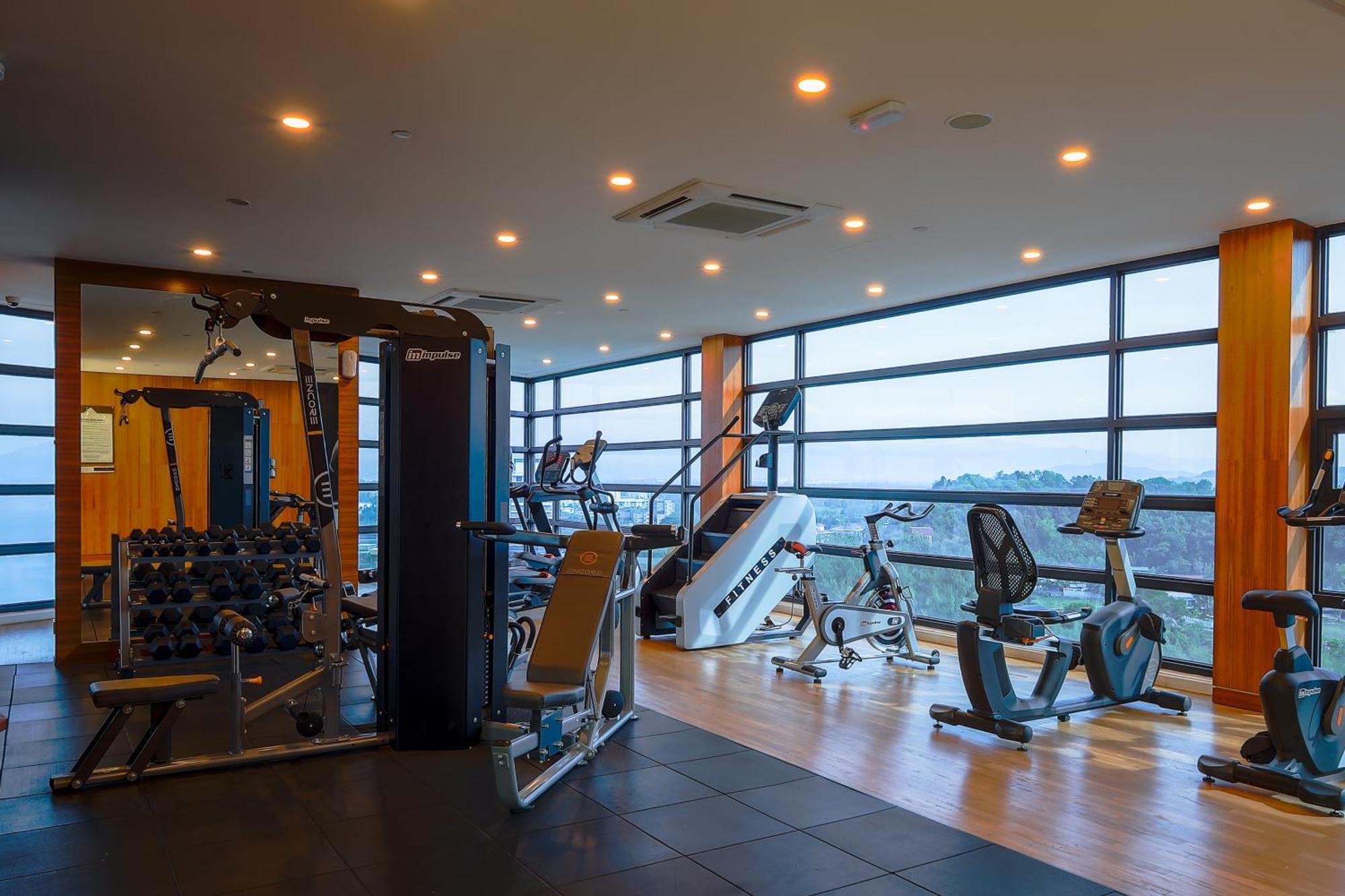 The Riyaz Lavanya Langkawi Pantai Cenang  Exterior foto The gym at the hotel