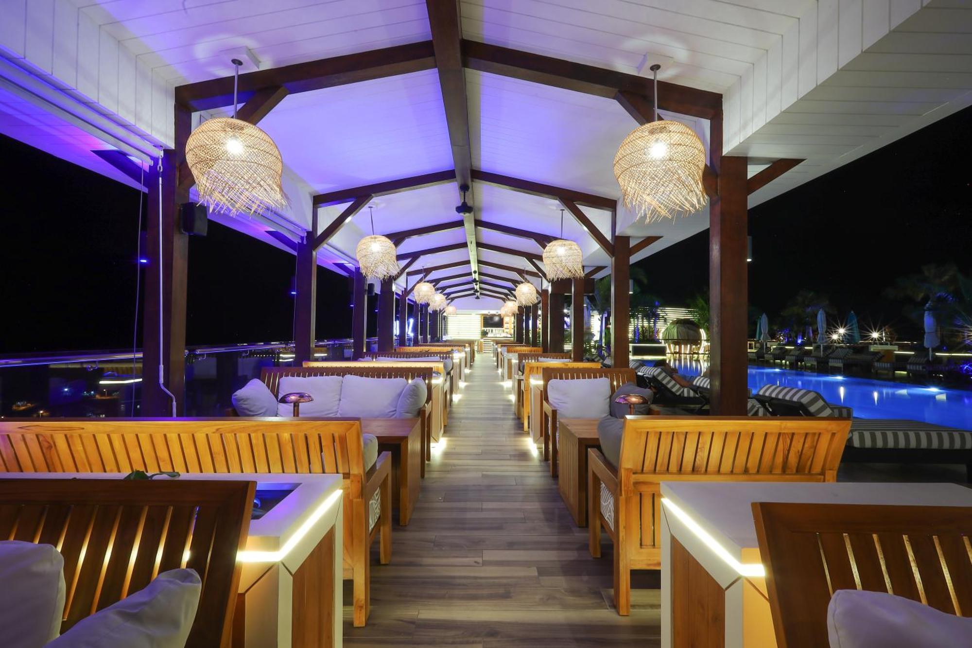 The Riyaz Lavanya Langkawi Pantai Cenang  Exterior foto The restaurant at the hotel